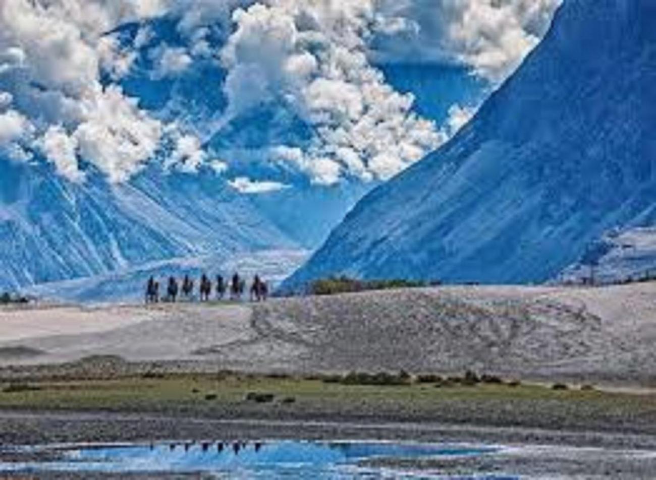 Hotel The Sky Desert ,Hunder , Nubra Charāsa Exterior foto